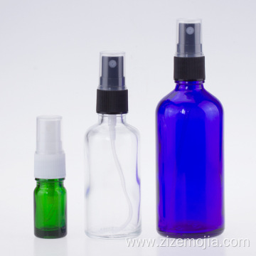 Amber 100 ml spray glass essential oil bottles